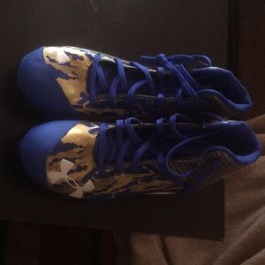Baseball cleats Size 9 USA. Brand name UnderArmour